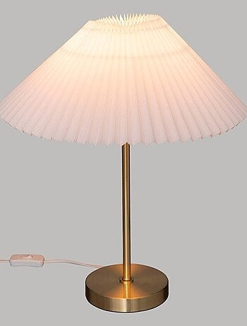 Lampe droite Jil doré H47