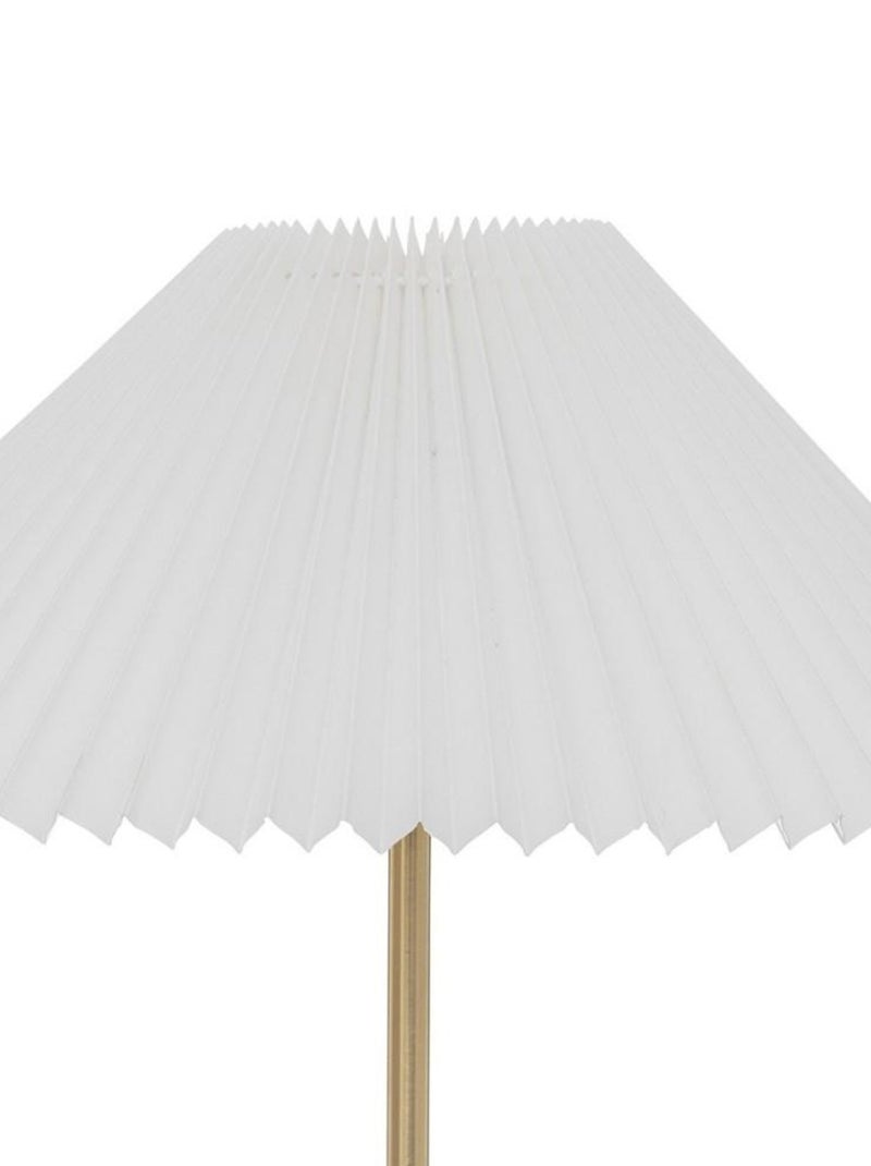 Lampe droite Jil doré H47 Blanc - Kiabi