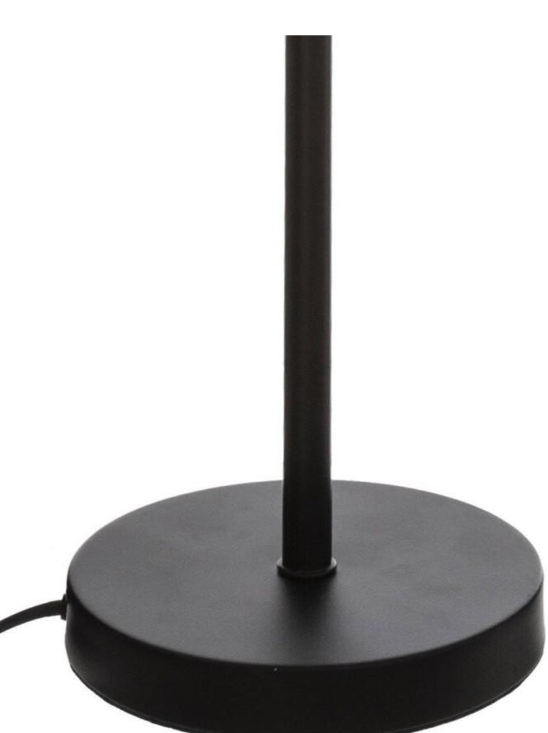 Lampe droite Jule noir doré H42 Noir - Kiabi