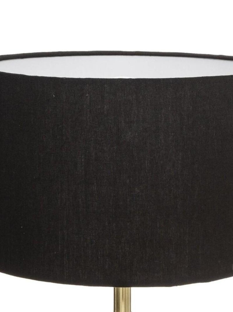 Lampe droite Jule noir doré H42 Noir - Kiabi