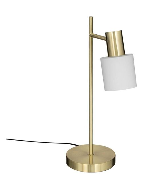 Lampe droite Tais métal or H45 - Kiabi