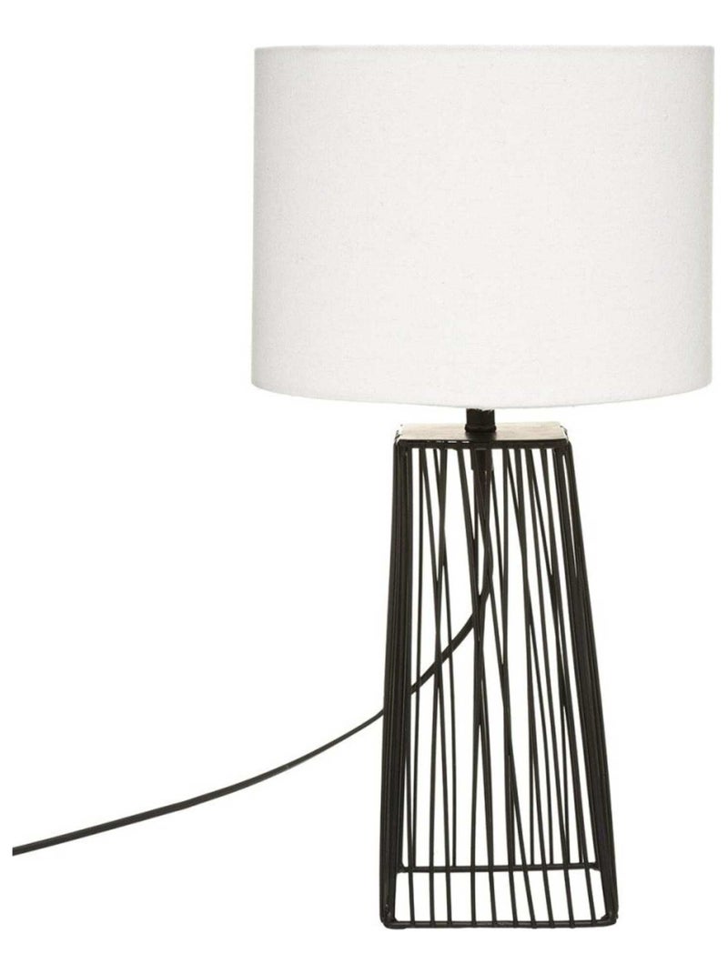Lampe droite Tropi noir H46 Noir - Kiabi