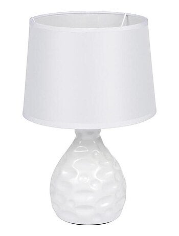 Lampe effet goutte blanc