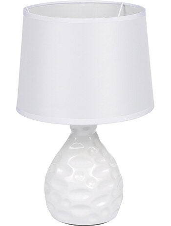 Lampe effet goutte blanc
