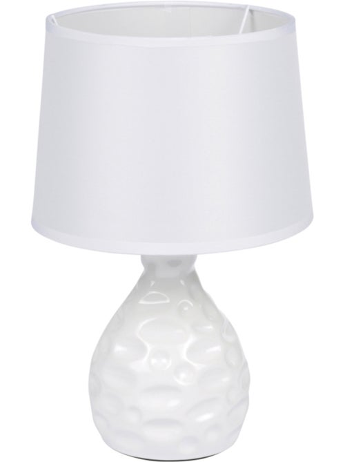 Lampe effet goutte blanc - Kiabi