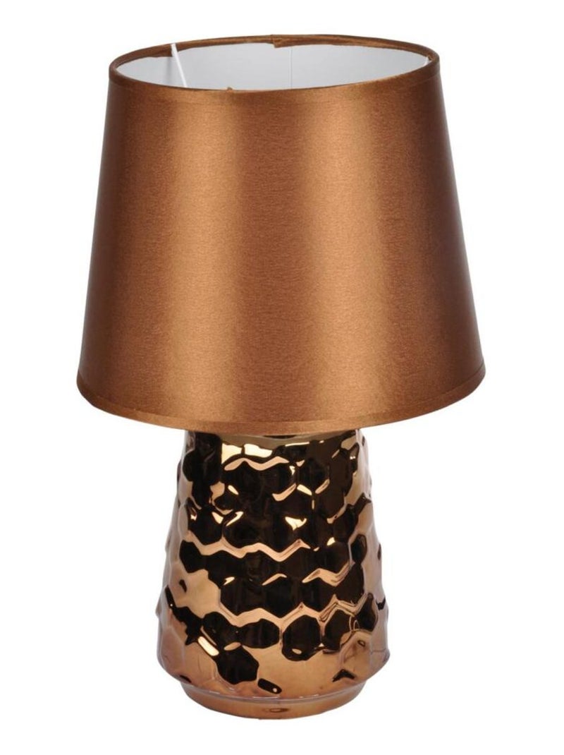 Lampe effet martele Argent - Kiabi