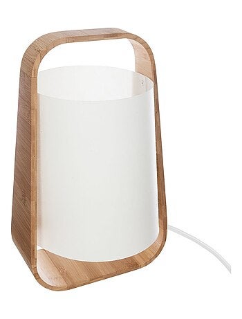 Lampe en bambou Life - H. 35 cm
