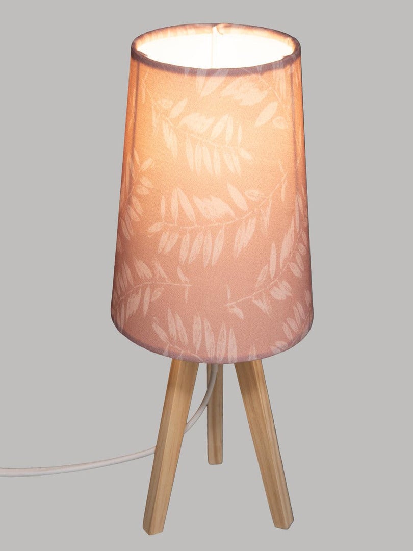 Lampe en bois rose H23.5 cm Rose - Kiabi