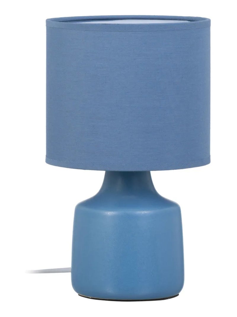 Lampe en céramique Bleu - Kiabi