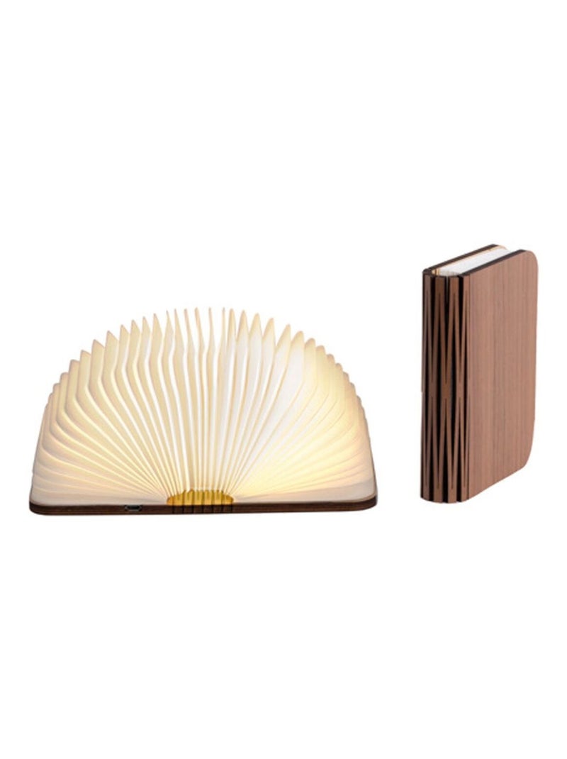 Lampe en forme de livre en bois Marron - Kiabi
