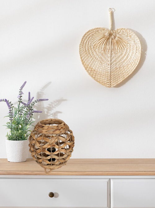 Lampe en jacinthe à poser - Kiabi