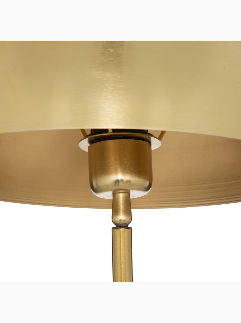 Lampe en marbre et métal doré lilio Doré - Kiabi