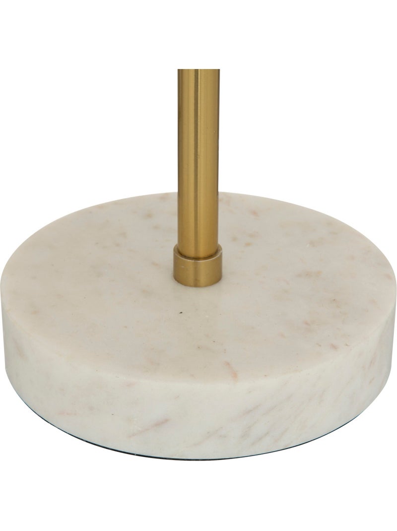 Lampe en marbre et métal doré lilio Doré - Kiabi