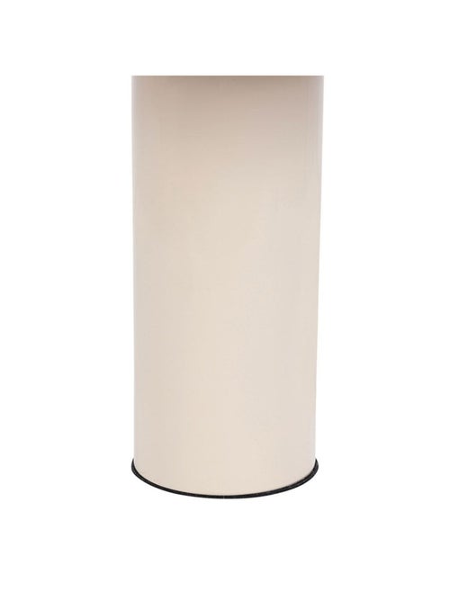 Lampe en métal champignon coloris beige - Kiabi