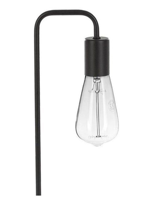 Lampe en métal noir - Kiabi