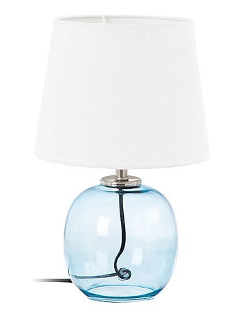 Lampe en verre