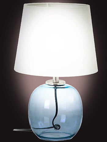 Lampe en verre