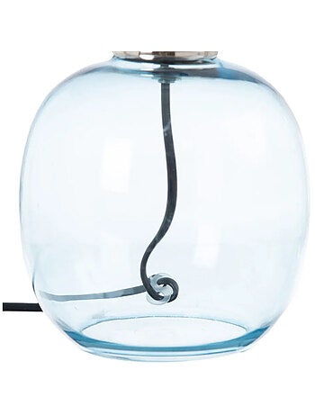 Lampe en verre