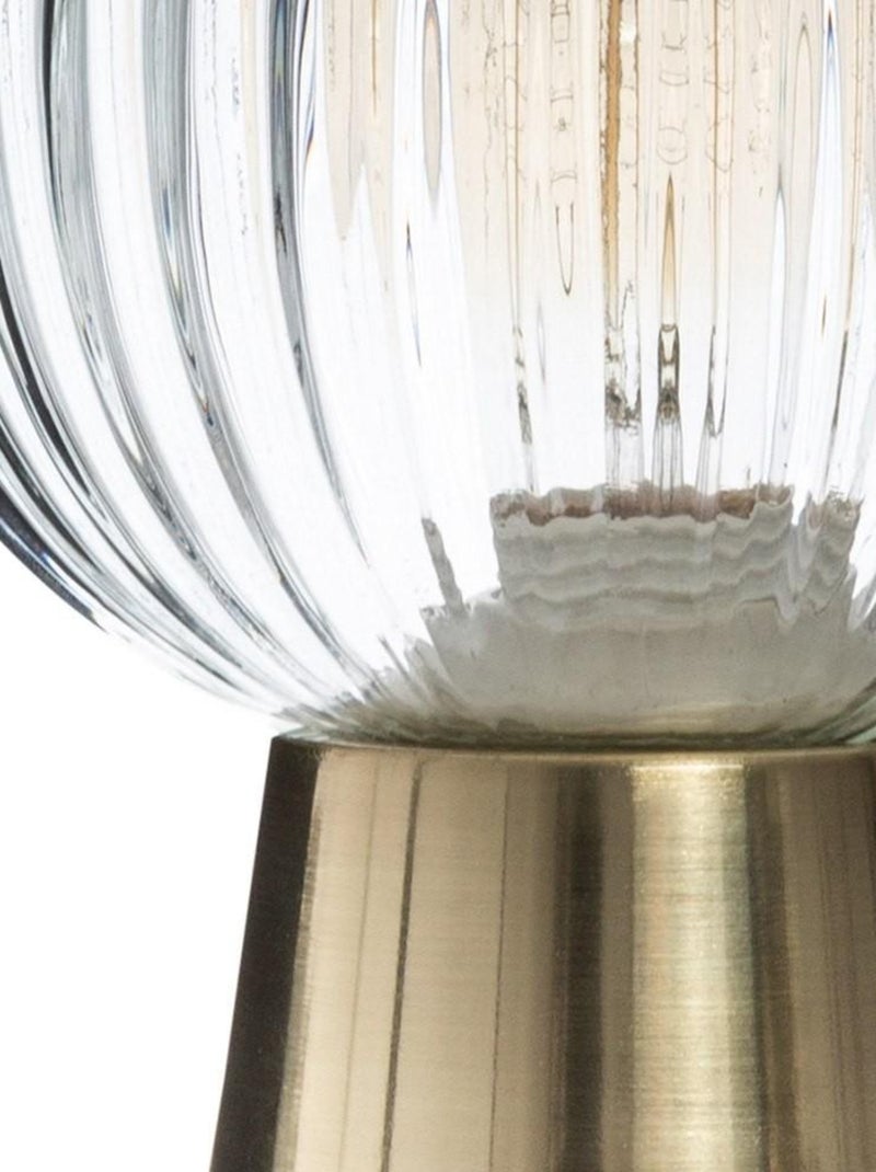 Lampe en verre Laye H19.5 Transparent - Kiabi