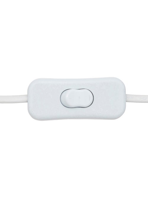 Lampe enfant bois de paulownia abat-jour tissu TOXEY - Kiabi