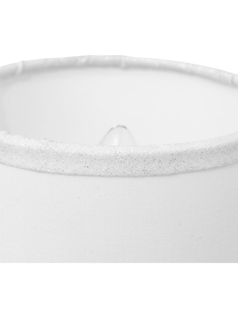 Lampe enfant céramique abat-jour tissu TIMÉO Rose clair - Kiabi