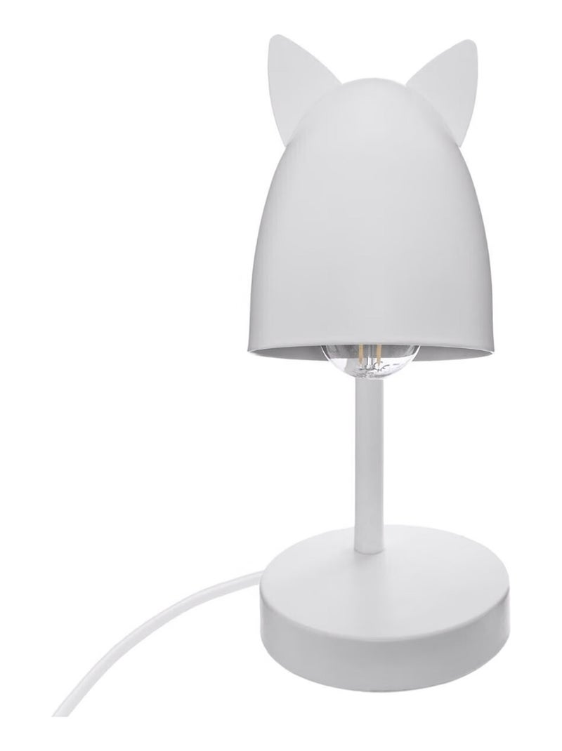 Lampe enfant oreilles de chat Blanc - Kiabi