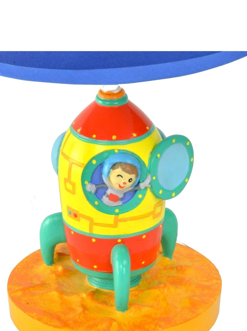 Lampe enfant Outer Space chevet bureau veilleuse chambre bébé garçon TD-12335AE Bleu - Kiabi