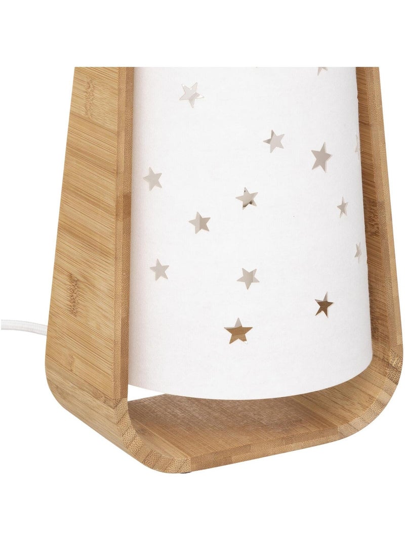 Lampe étoiles ajourées Blanc - Kiabi