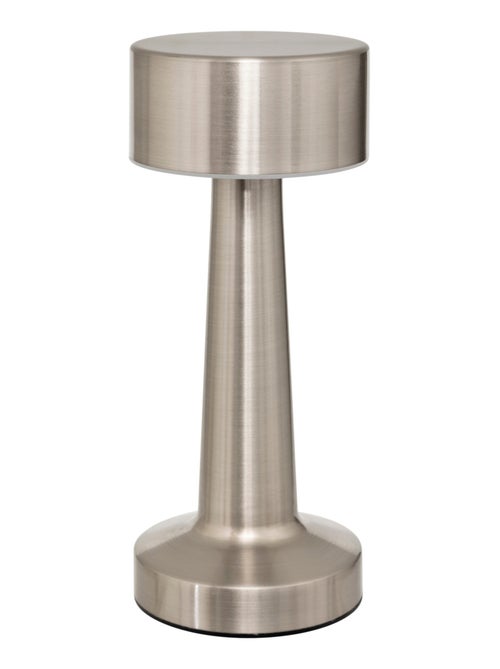 Lampe extérieure en métal rechargeable - Kiabi