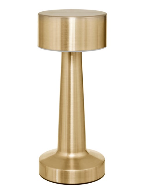 Lampe extérieure en métal rechargeable - Kiabi