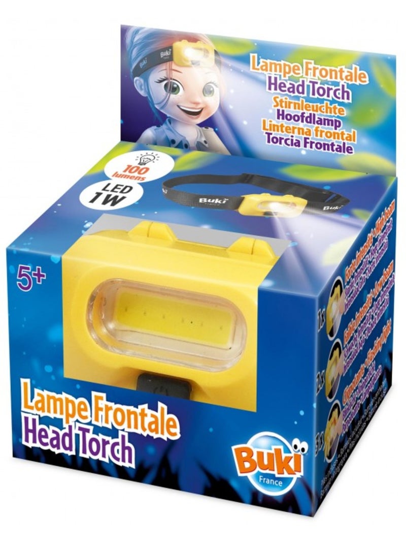 Lampe frontale pour enfant Jaune - Kiabi