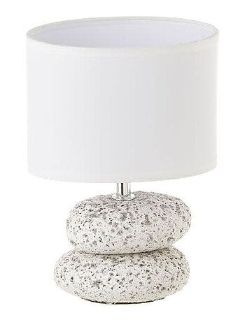 Lampe galet céramique