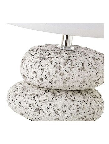Lampe galet céramique