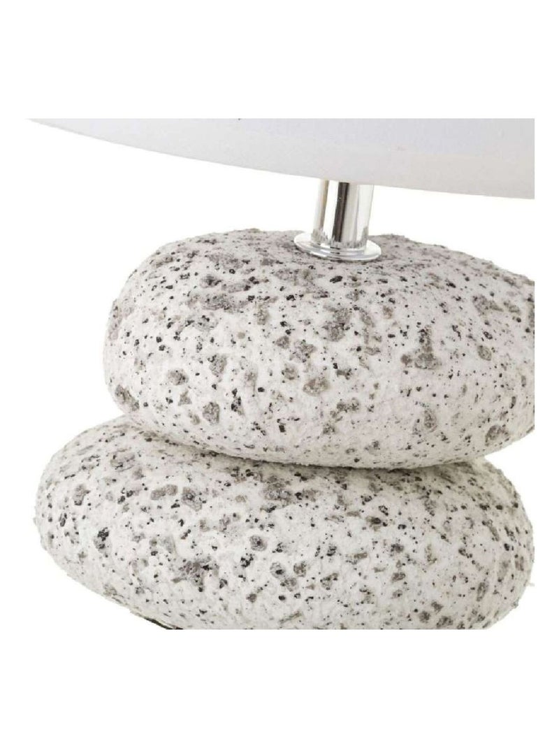 Lampe galet céramique Gris - Kiabi