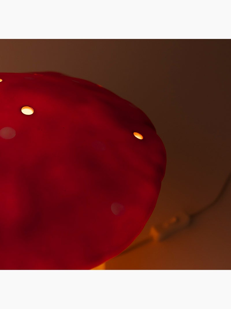 Lampe grand champignon Rouge - Kiabi