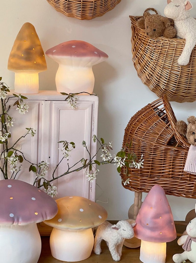Lampe grand champignon Violet - Kiabi