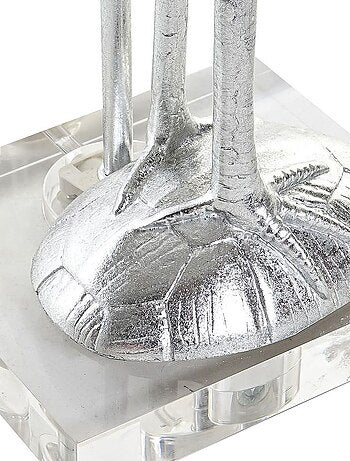 Lampe héron en résine