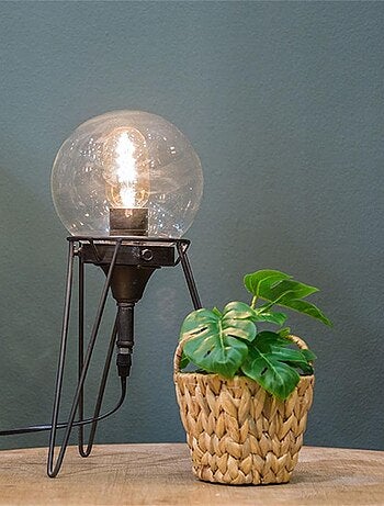 Lampe industrielle en métal