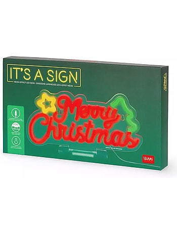 Lampe it's a sign - merry xmas