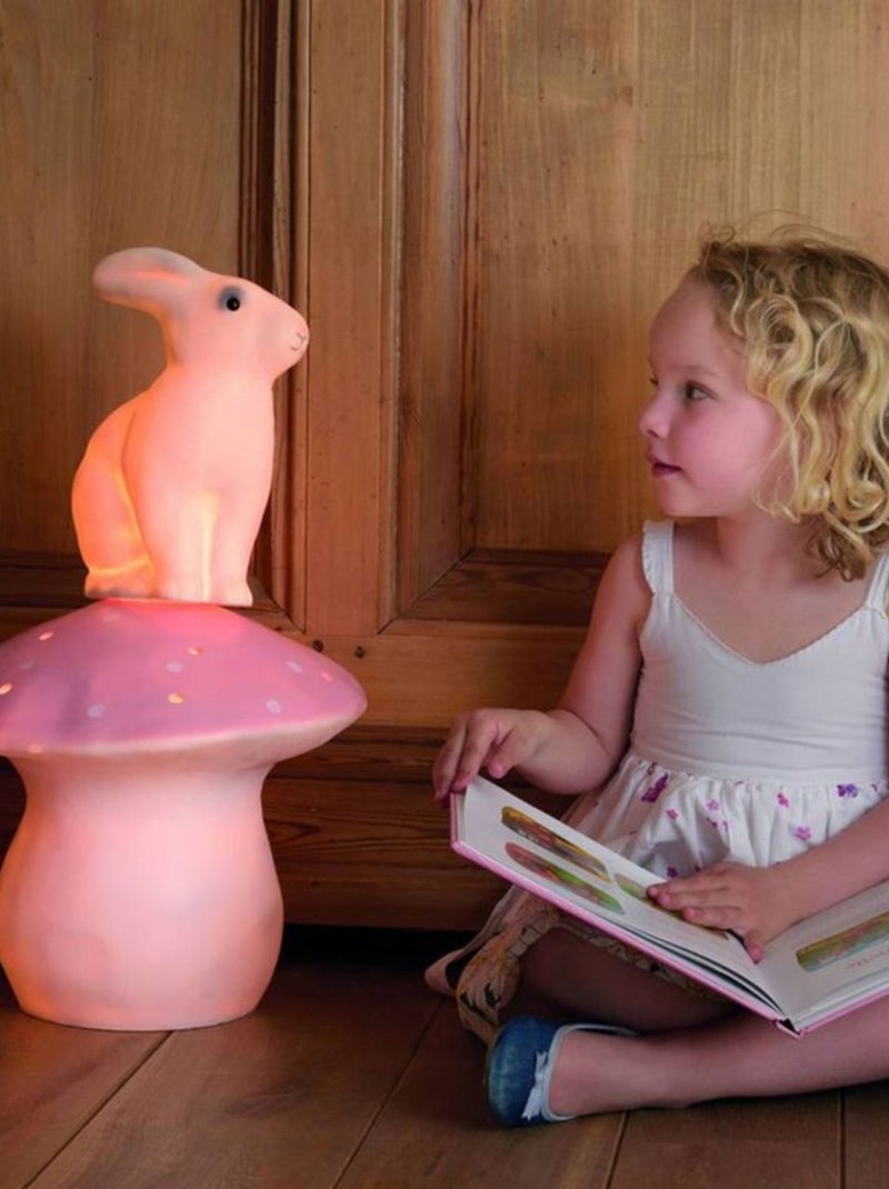 Lampe lapin Blanc - Kiabi
