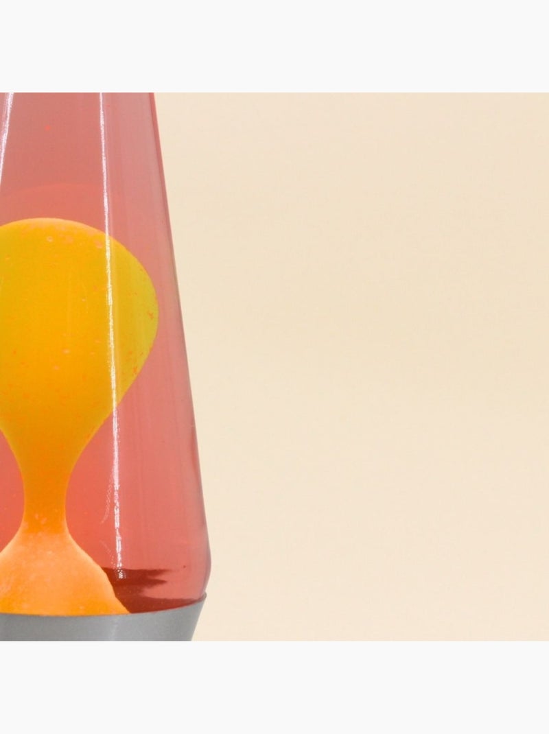 Lampe lave 37cm Orange - Kiabi