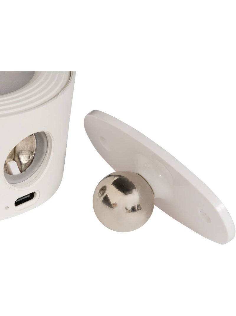 Lampe LED amovible à batterie avec fixation magnétique Blanc - Kiabi