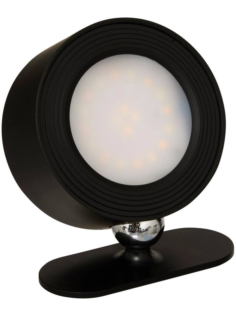 Lampe LED amovible à batterie avec fixation magnétique Noir - Kiabi
