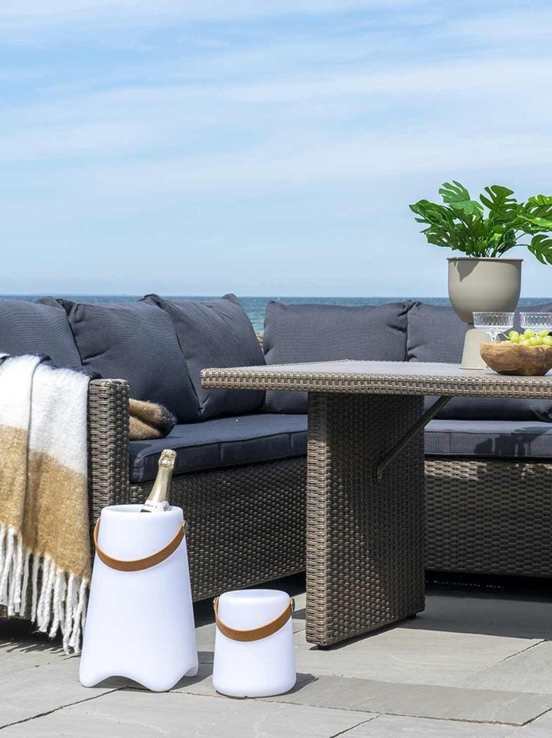 Lampe LED BRISTOL 21 x 17 cm - House Nordic Blanc - Kiabi