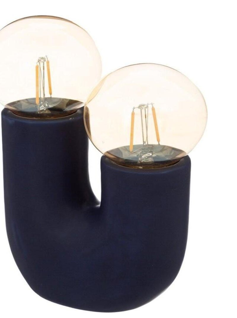 Lampe LED double Olme Bleu - Kiabi