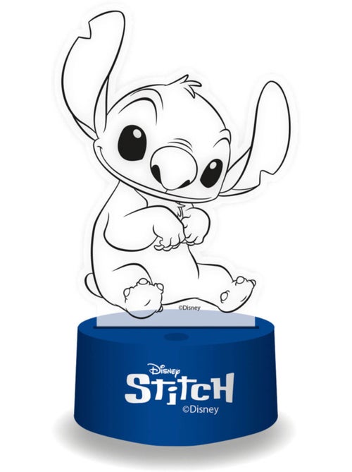 Lampe LED effet 3D - Lilo & Stitch - Kiabi Lampe LED effet 3D - Lilo & Stitch - Kiabi
