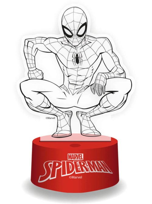 Lampe LED effet 3D - Spiderman - Kiabi