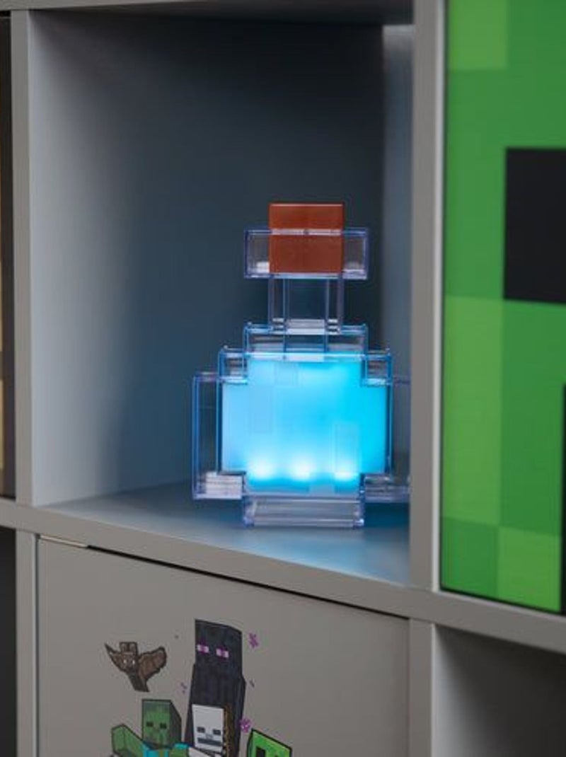 Lampe LED flacon potion rechargeable par usb - 8 modes de couleurs 'Roba' - Minecraft Transparent - Kiabi