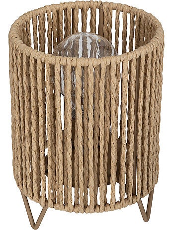 Lampe LED papier naturel ODA