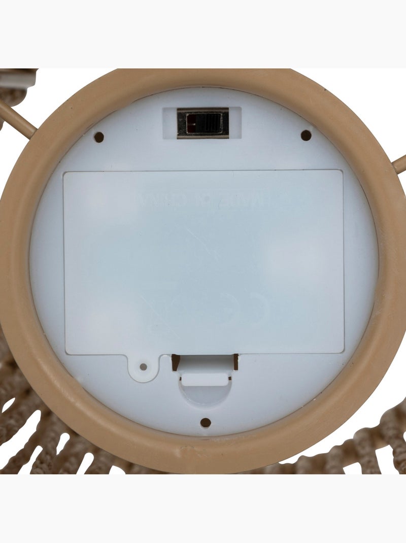 Lampe LED papier naturel ODA Multicolore - Kiabi